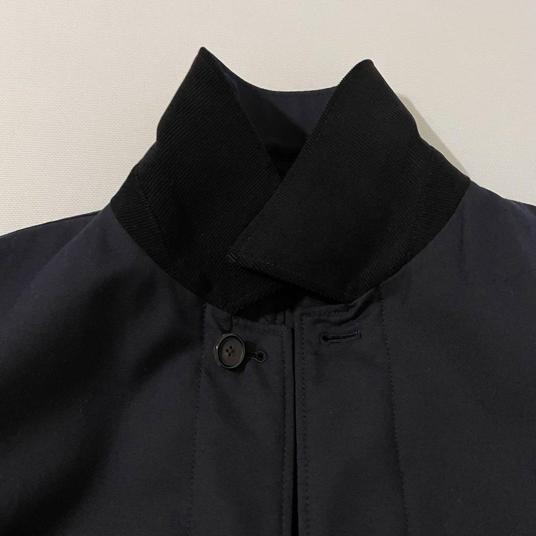 UNITED ARROWS リバーシブル サキソニー ショートステンカラーコート