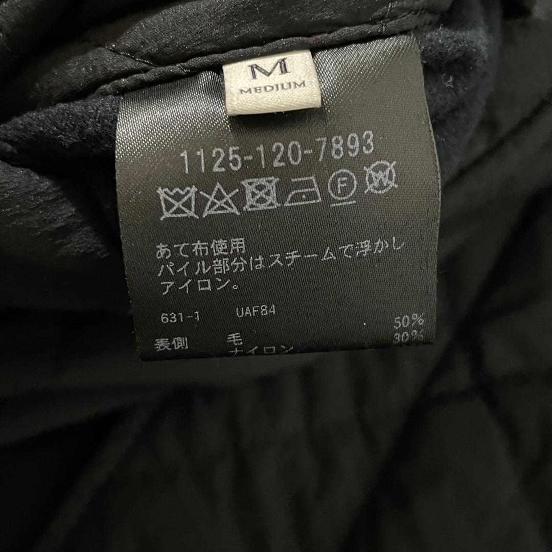 UNITED ARROWS リバーシブル サキソニー ショートステンカラーコート