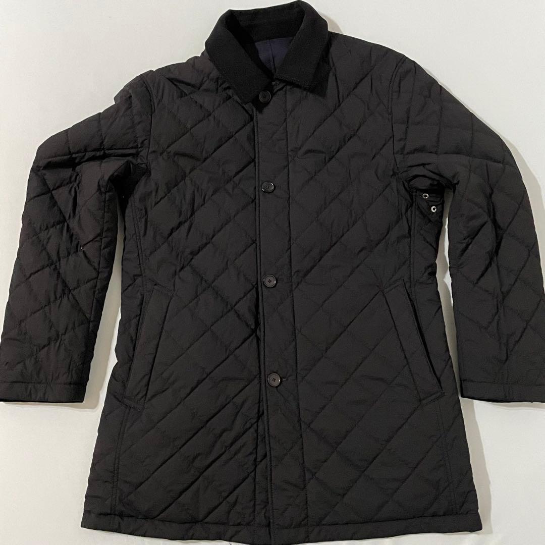 UNITED ARROWS リバーシブル サキソニー ショートステンカラーコート