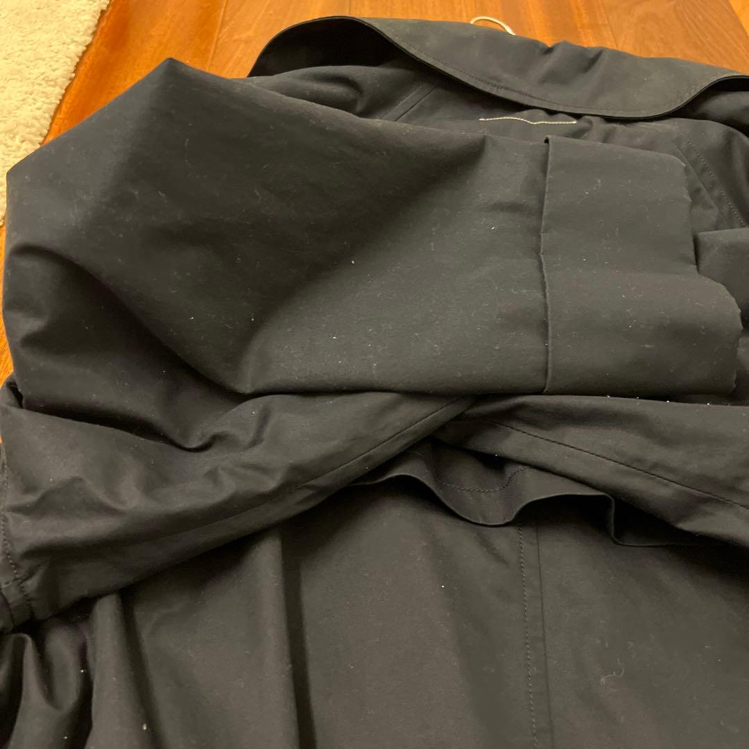 MM6 ネイビー トレンチコート ロングコート