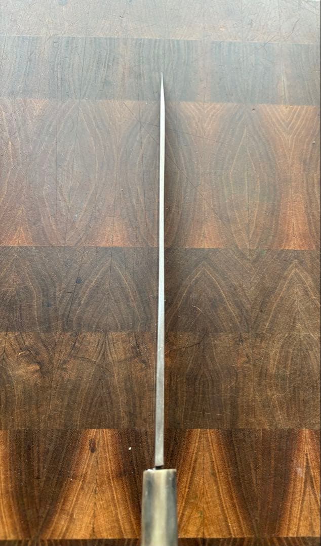 堺貞宗　柳刃　240mm 包丁　白二鋼　8寸　水牛角柄　刺身　釣り　本格　研ぎ済