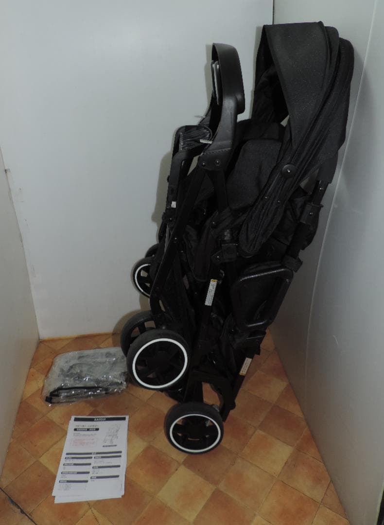 綺麗/KATOJI/ベビーカー二人でゴー/４カ月～２０kg/クリーニング済