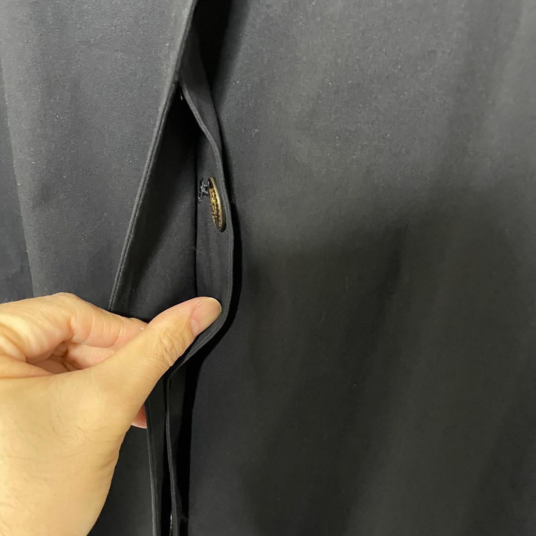 希少　一枚袖　金タグ　バーバリー コート ノバチェック ブラック　ベルト　美品