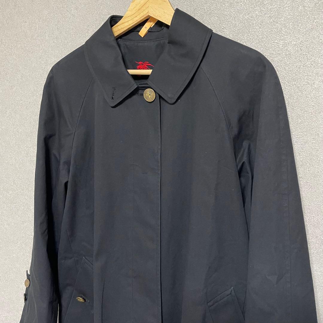 希少　一枚袖　金タグ　バーバリー コート ノバチェック ブラック　ベルト　美品