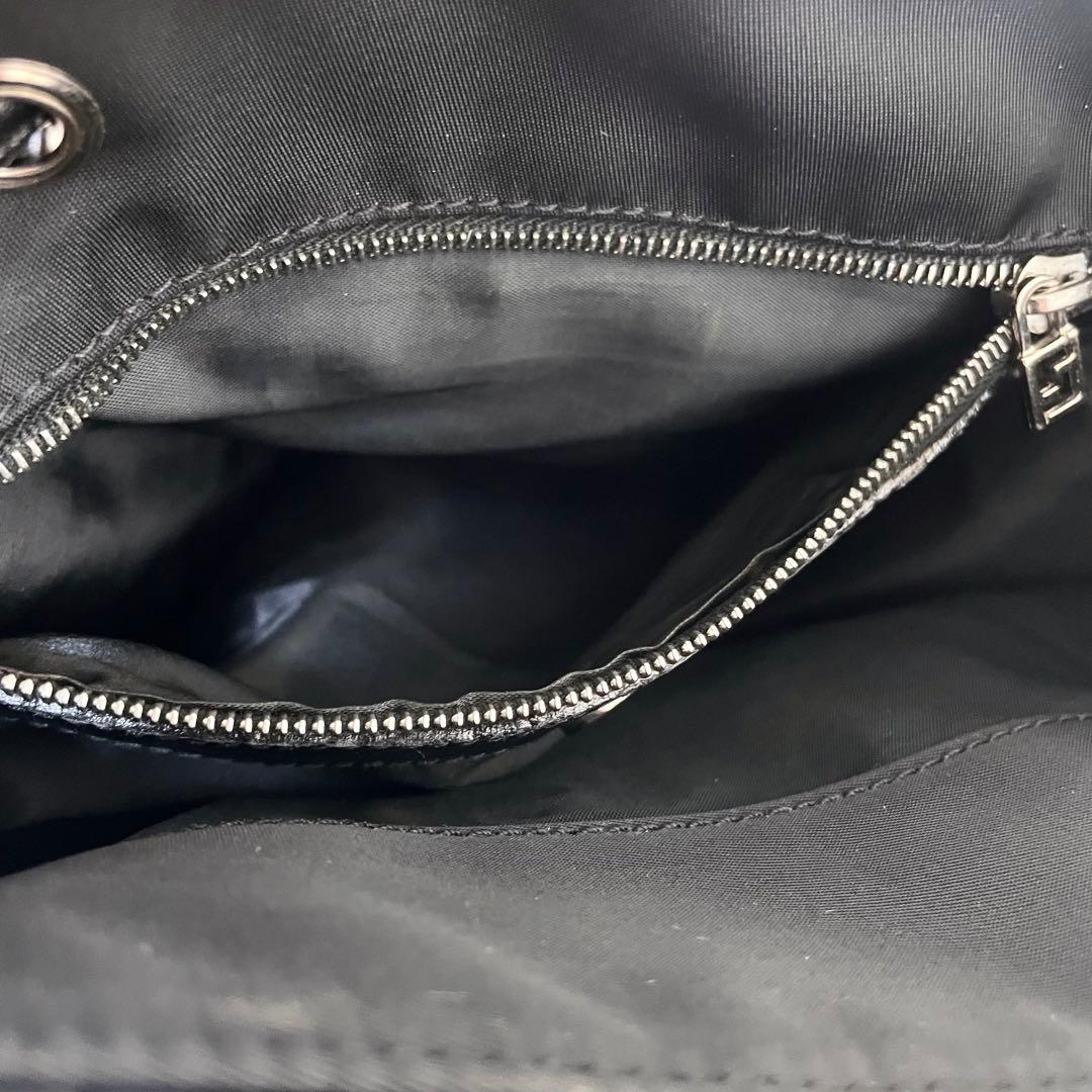 フェンディ　FENDI リュックサック　バックパック　ブラック　黒