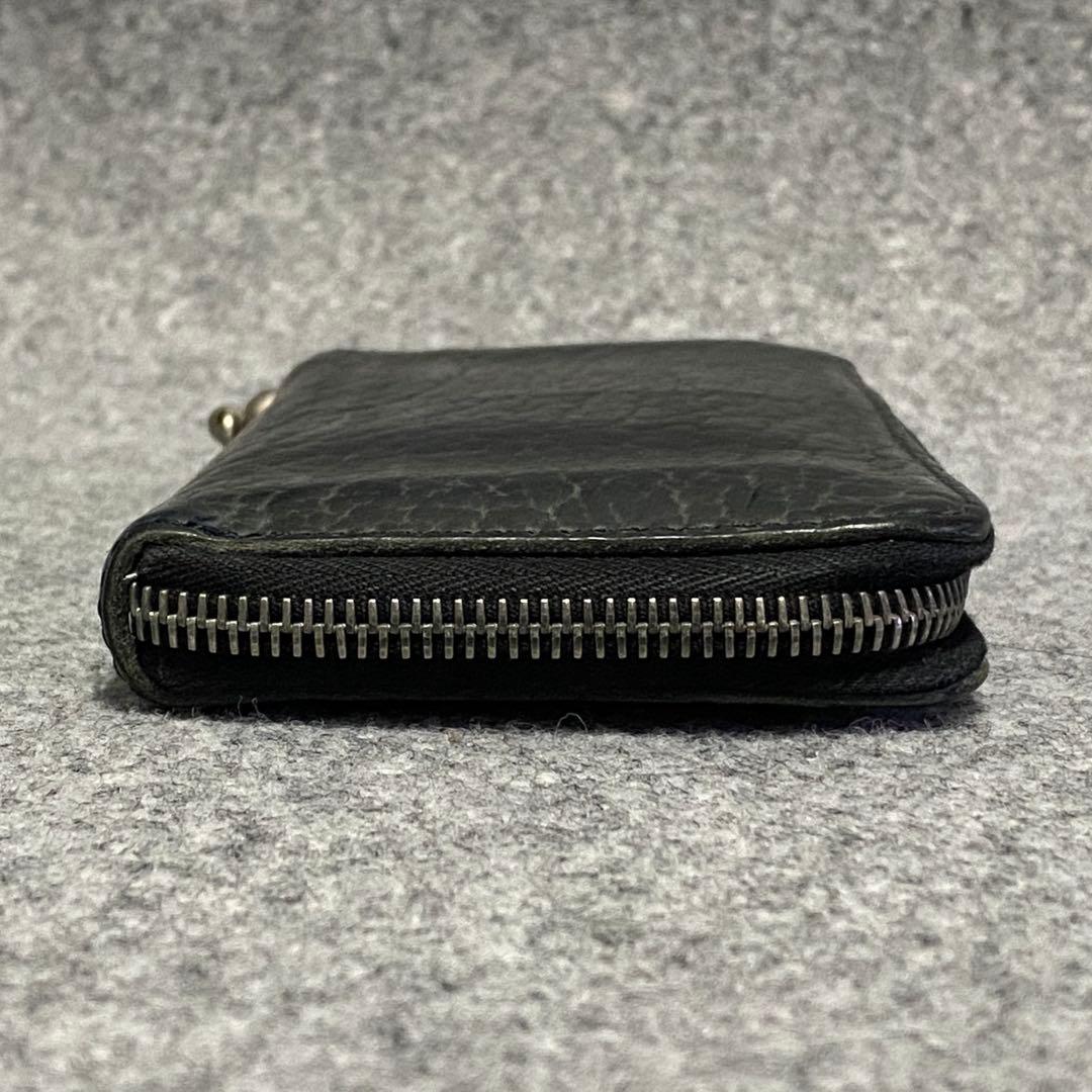 BACKLASH ラウンドジップ レザー ウォレット 長財布