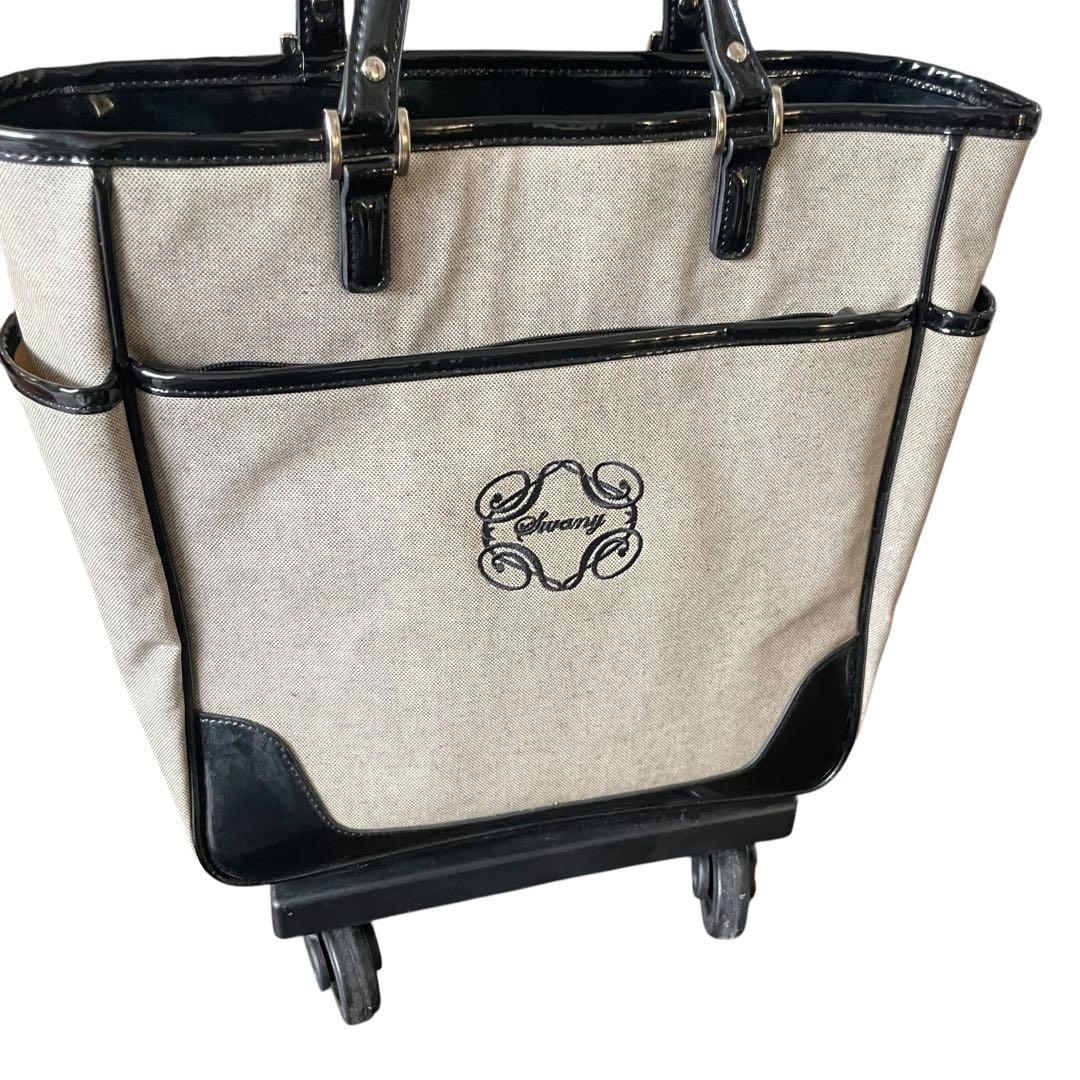 SWANY スワニー キャリーバッグ キャスター キャンバス トートバッグ