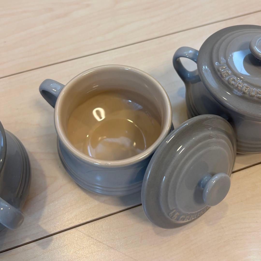 ル・クルーゼ　スープボウル　4個セット