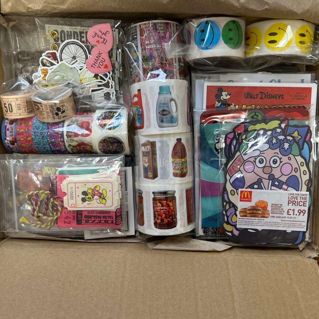 アメキャラヴィンテージ素材まとめ⭐️ロールシール、マスキングテープなど