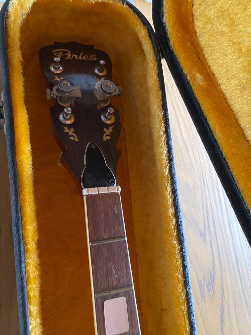 Y*a様 ★値下★5弦バンジョー pirlesスクラッグスチューナー ケース付（