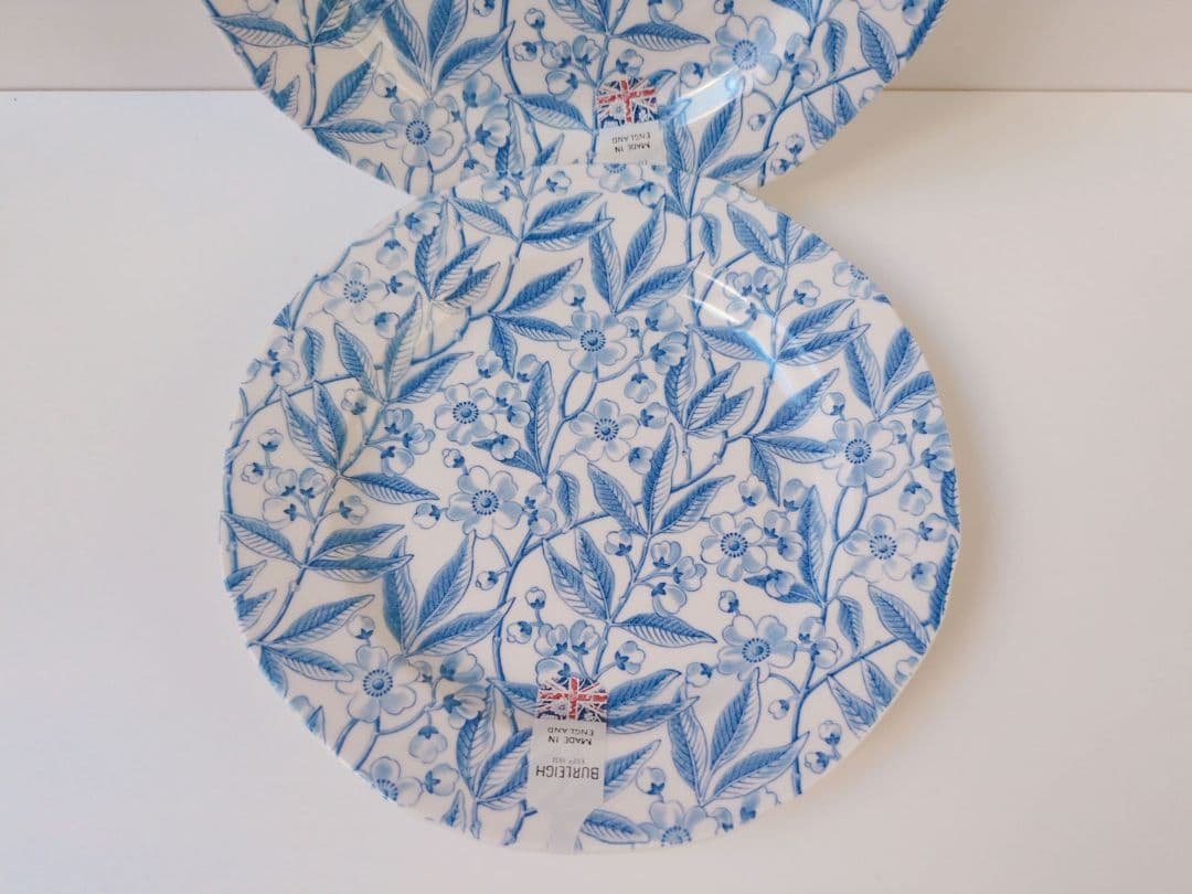 バーレイ　ブループレナス　プレート　２枚