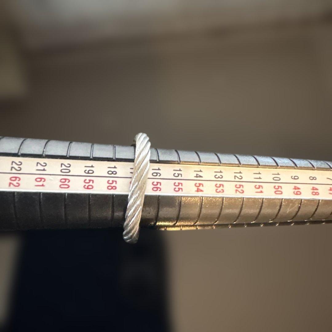 CHARRIOL Ring　シャリオールリング 指輪 ワイヤー　約15号