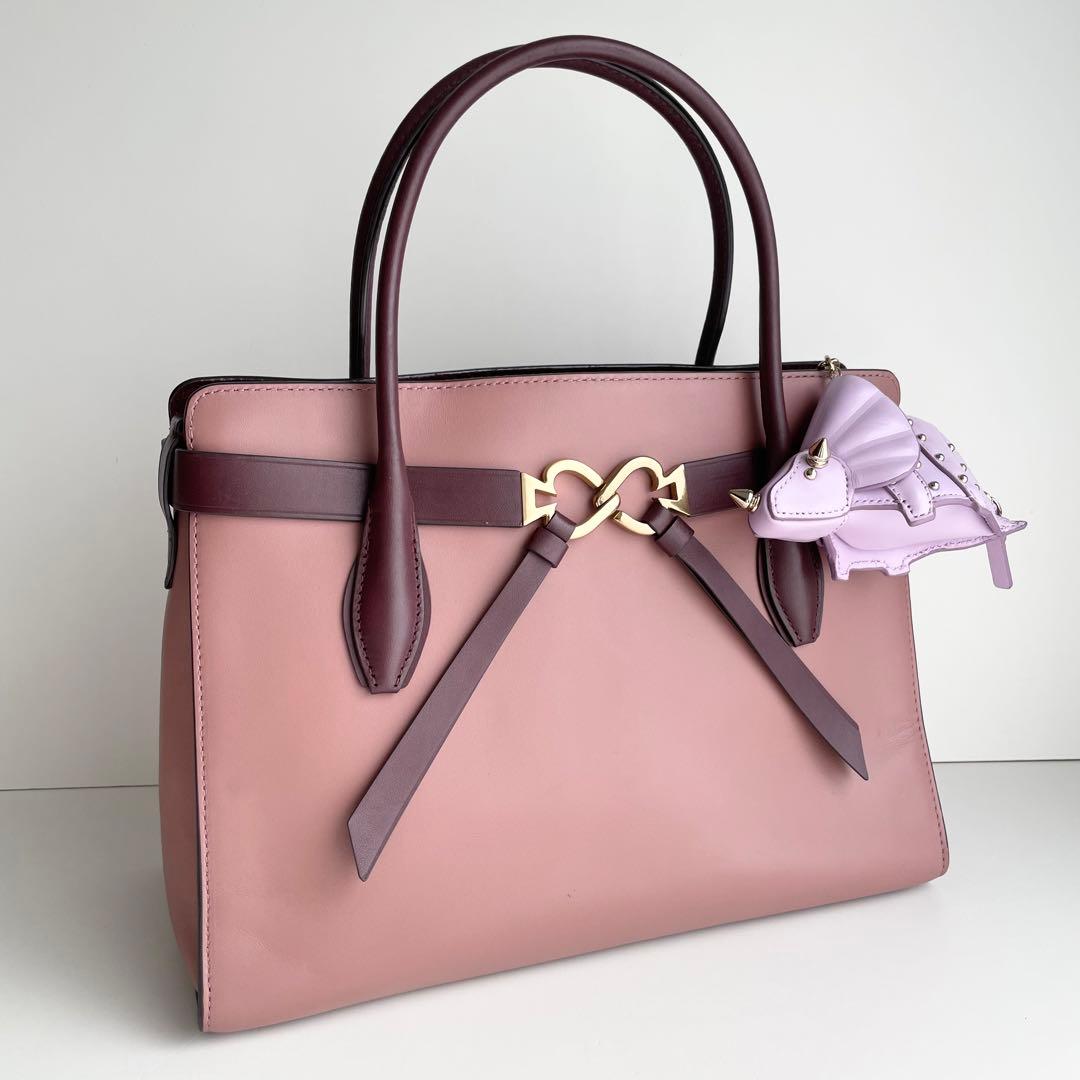 ケイトスペード バッグチャーム トリケラトプス 恐竜 キーホルダー 新品保管