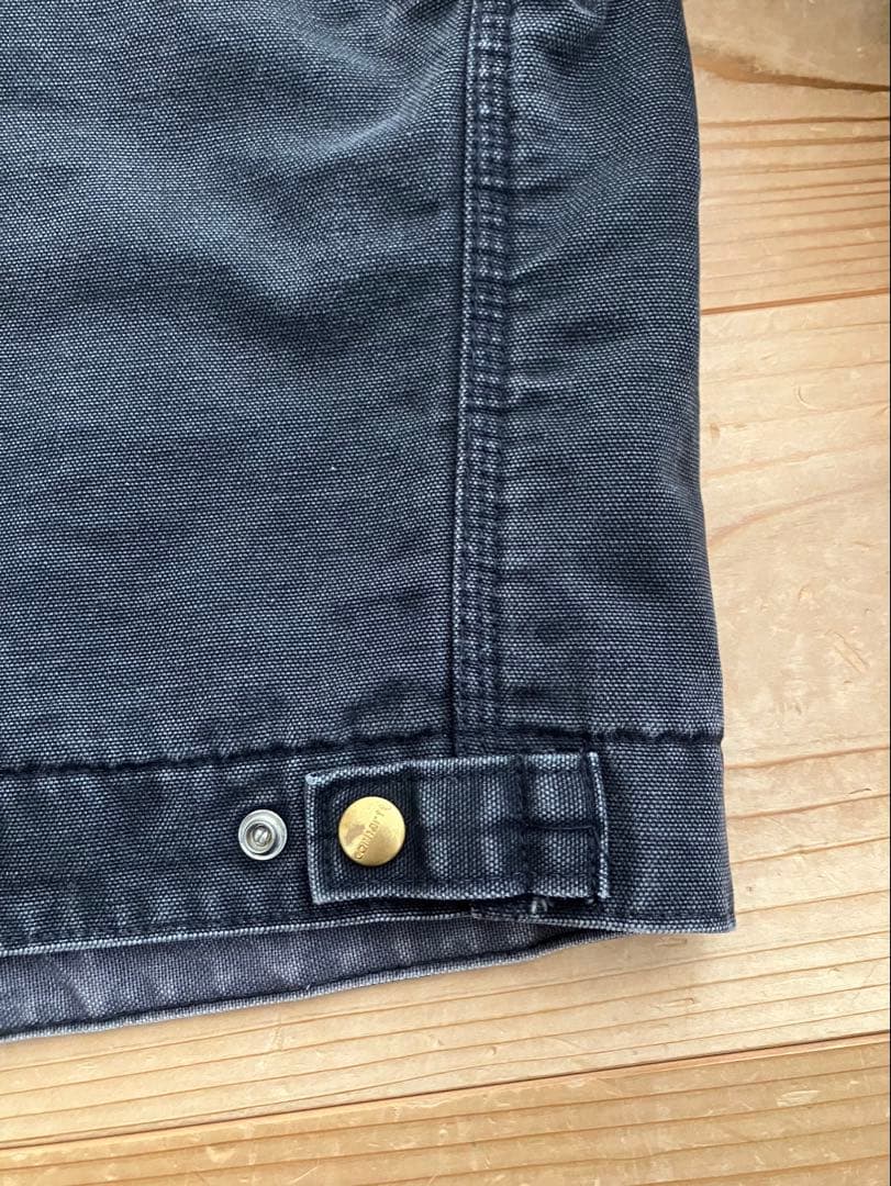 ✔️JB105 Carhartt 【M/40】 BLK デトロイトジャケット 黒