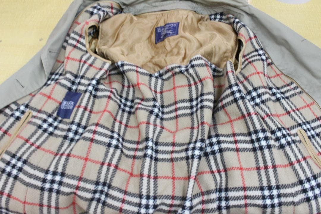 ♡Burberrys バーバリー ノバチェック メンズトレンチコート ライナー付