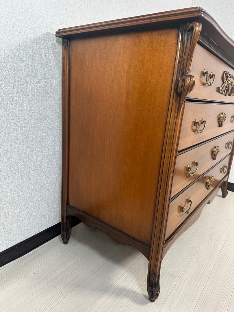 medea メデア 4段チェスト アールヌーボー様式 ロココ ※i1※