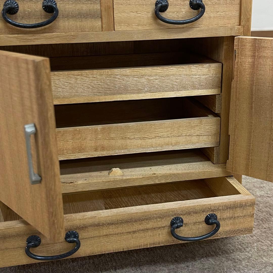 超貴重　超レア　昭和　レトロ　京都　和装霧箪笥　ミニチュア家具 人形