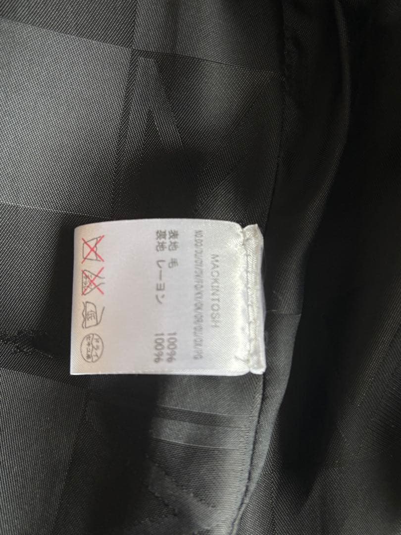 ステンカラーコート グレー チェック