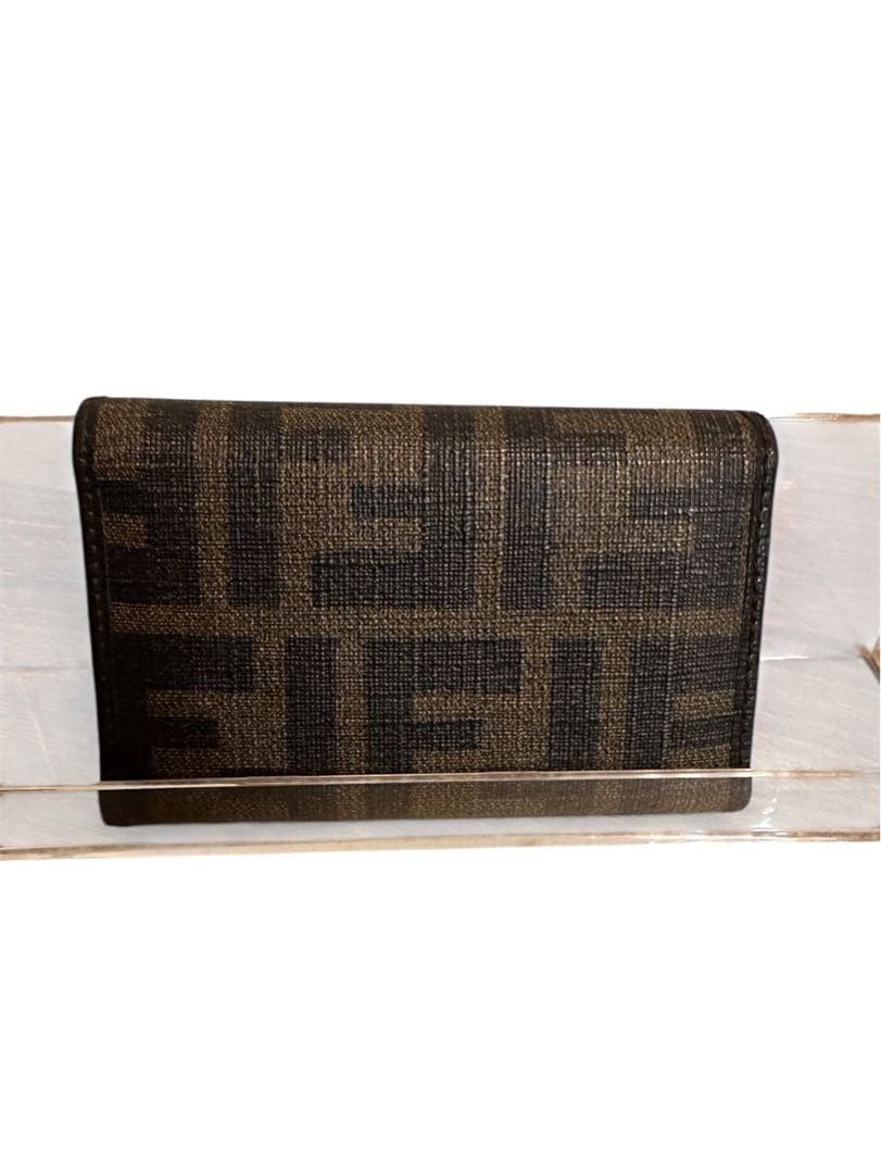 『美品』FENDI ブラックキャンバスキーケース箱付き