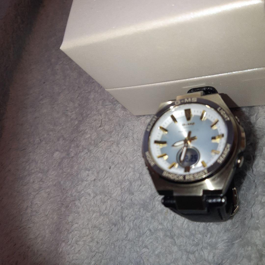 【美品】CASIO G-MS MSG-W200RL-1AJF 電波ソーラー