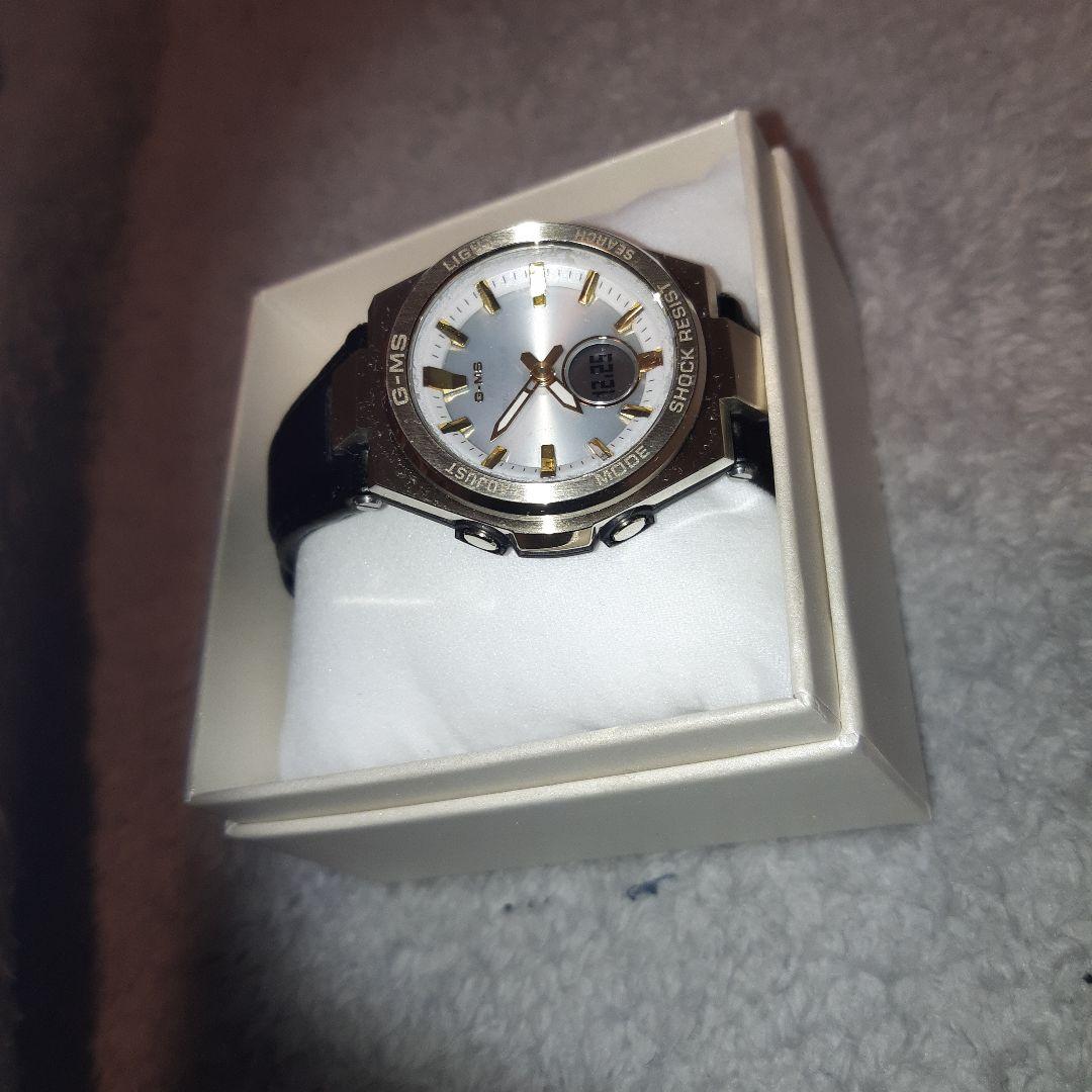 【美品】CASIO G-MS MSG-W200RL-1AJF 電波ソーラー