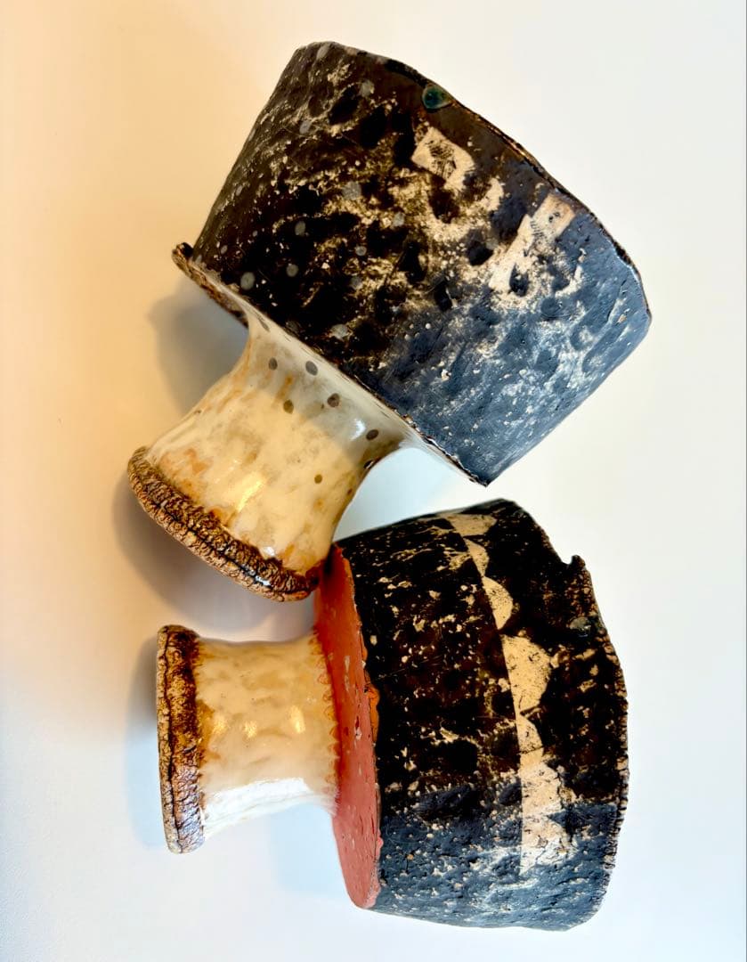 ❤︎週末限定特別セール❤︎人気作家：中田篤さん❤︎　でかバンブーカップ　2個