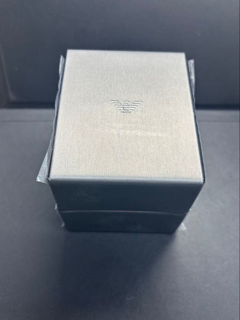 未使用品！エンポリオアルマーニ クロノグラフ 腕時計 AR1787 稼働品