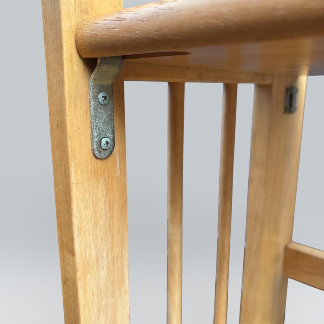 【最終価格】北欧風 天然木 折りたたみ ウッドラック 3段 シェルフ キャンプ