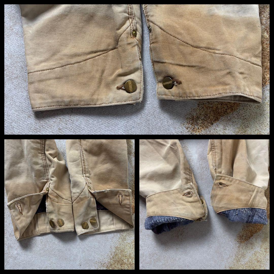 【古着】USA製90sCarharttチョアコートワークジャケット星タグ