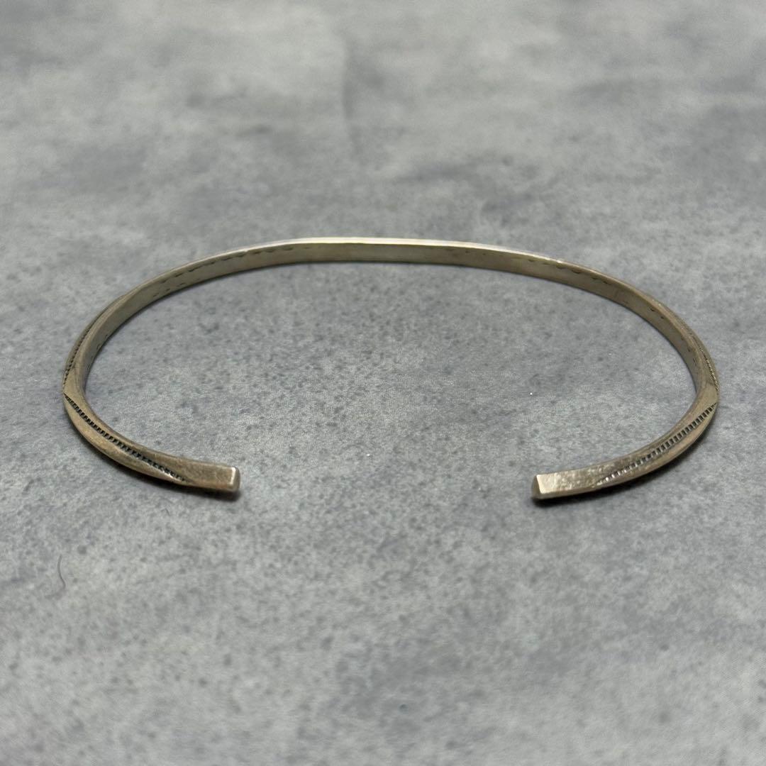 sterling tahe スターリングタホ バングル インディアンジュエリー