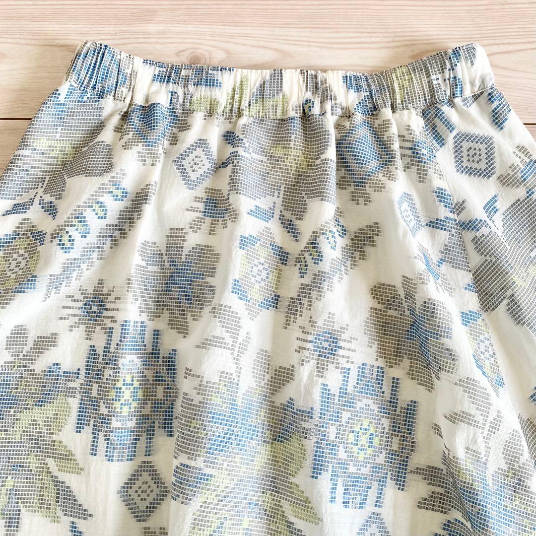 未使用タグ付 2025 プランテーション エンブロJQスカート 定価64900円