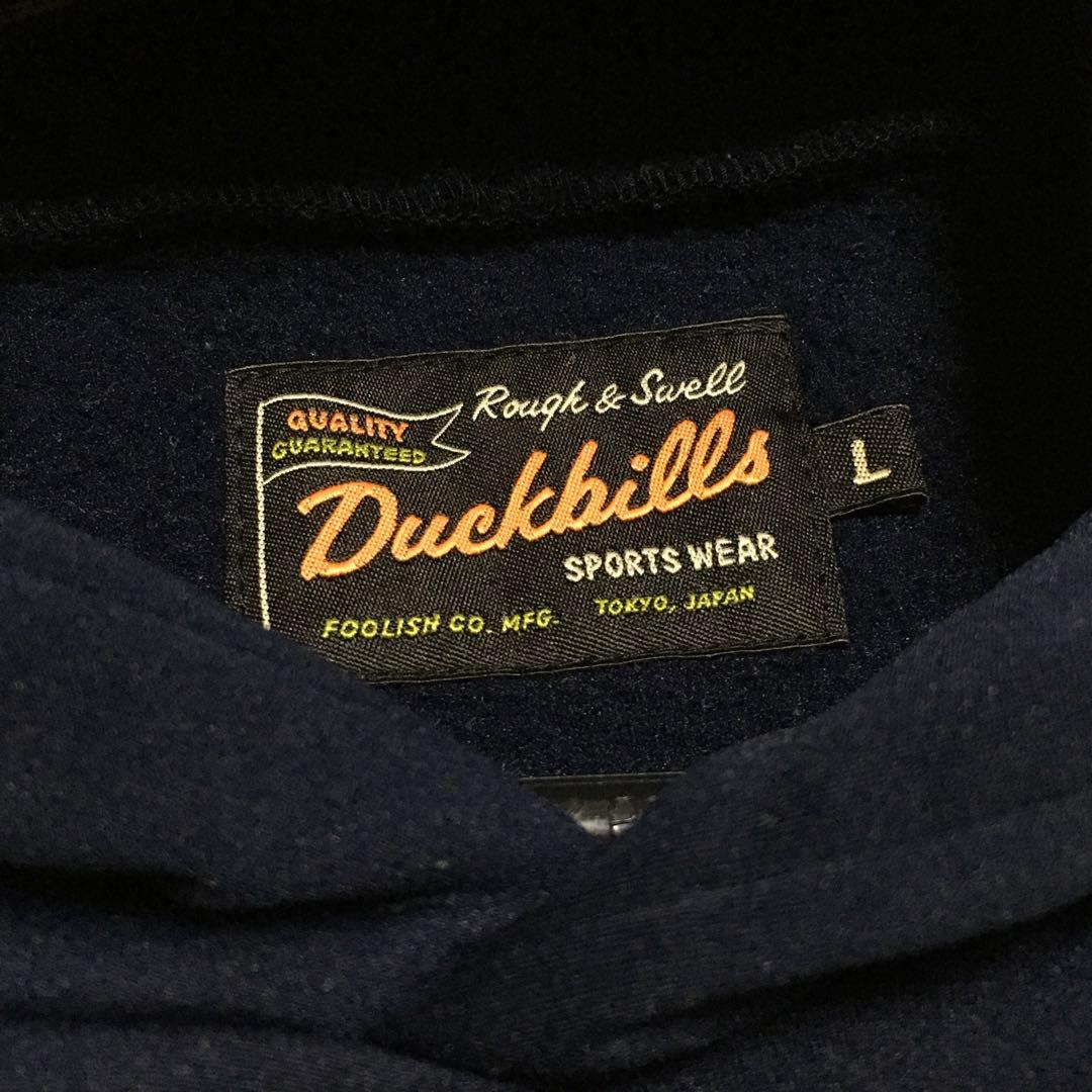 ラフアンドスウェル　両面プリントパーカー　ダンボールニット　サイズＬ