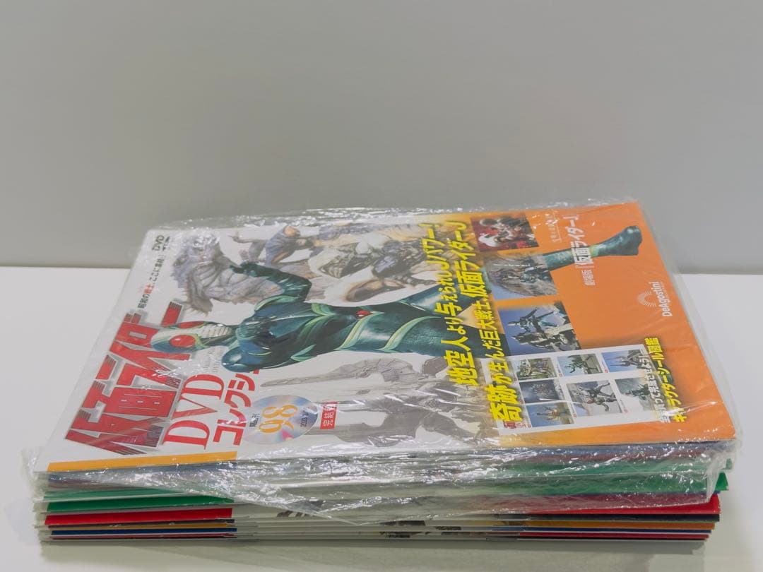 仮面ライダーDVDコレクション75〜84.86.89.96.97.98 計15冊