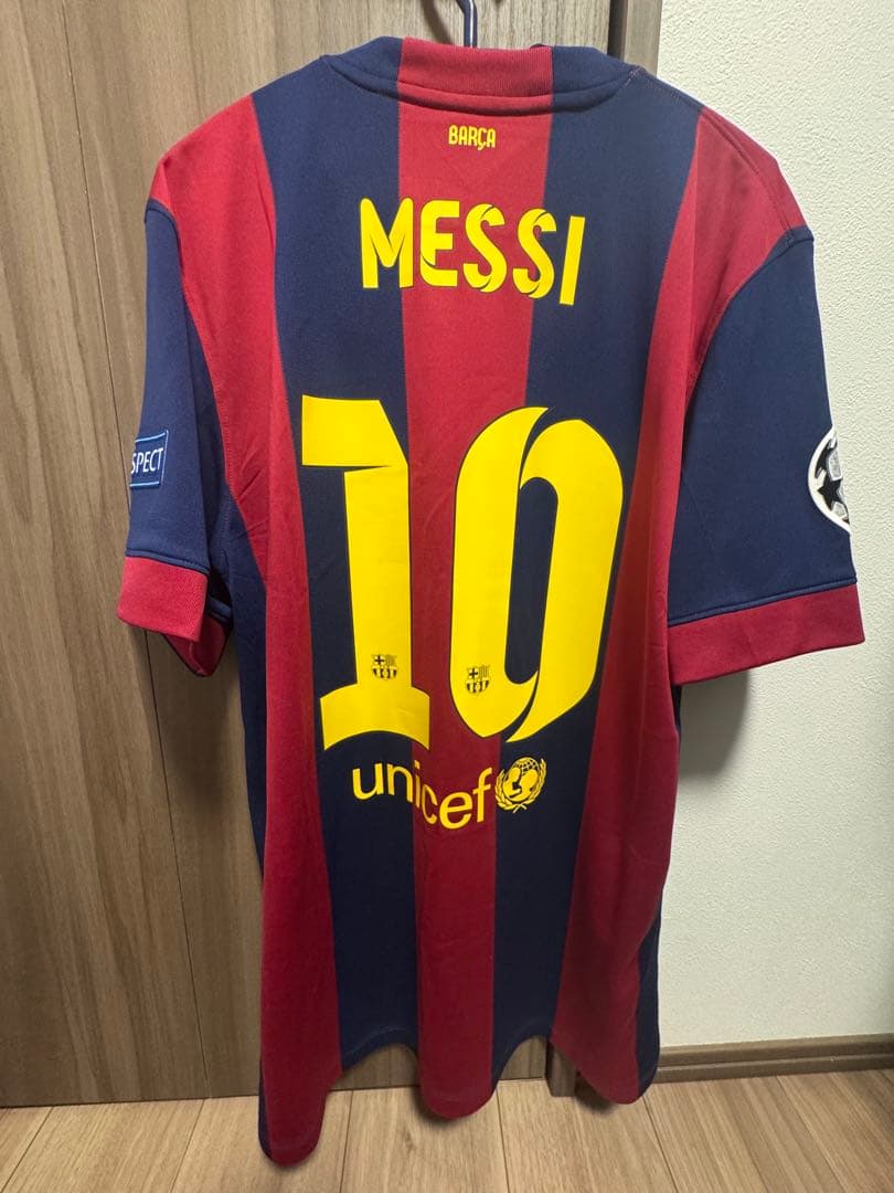 正規品/新品タグ付き メッシ　バルセロナ　14/15 ホーム　ユニフォーム