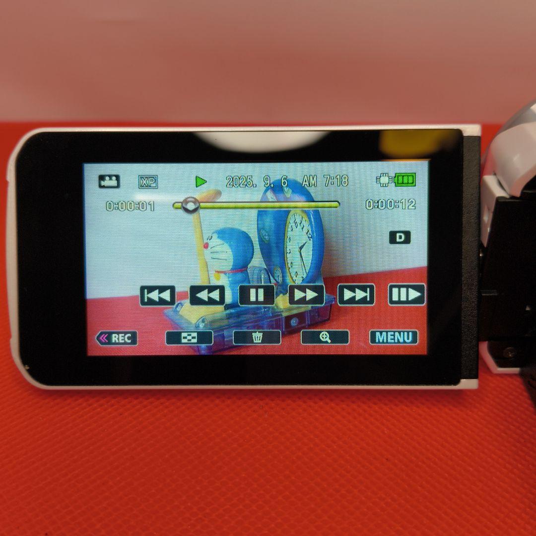 【動作確認済】JVC Everio エブリオ GZ-F200-W