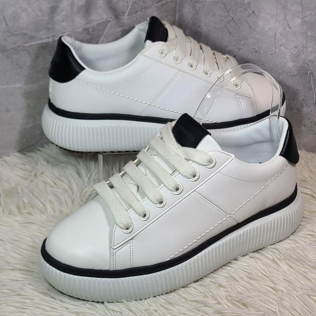 【Onitsuka Tiger】OTIGER COURT ホワイト/ブラック