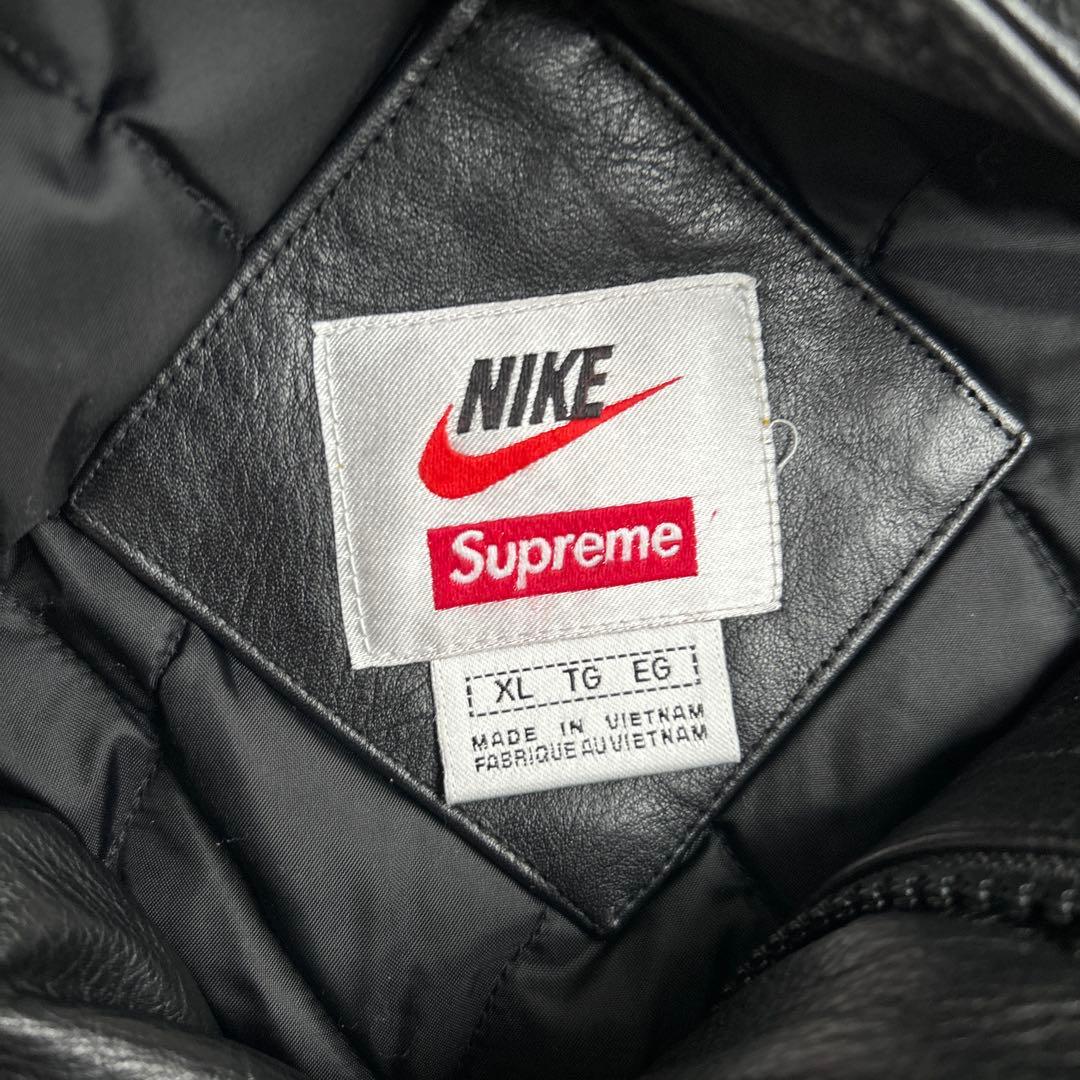 Supreme × Nike® Leather Anorak set up