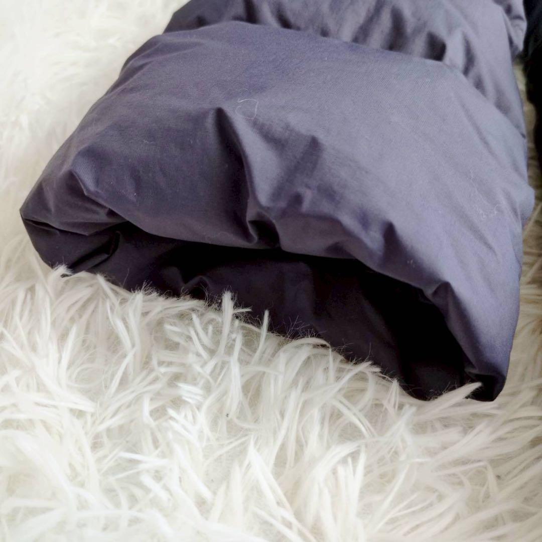 ◾︎極美品◾︎ ユニクロ +J ウルトラライトダウンフーデットコート ネイビー L