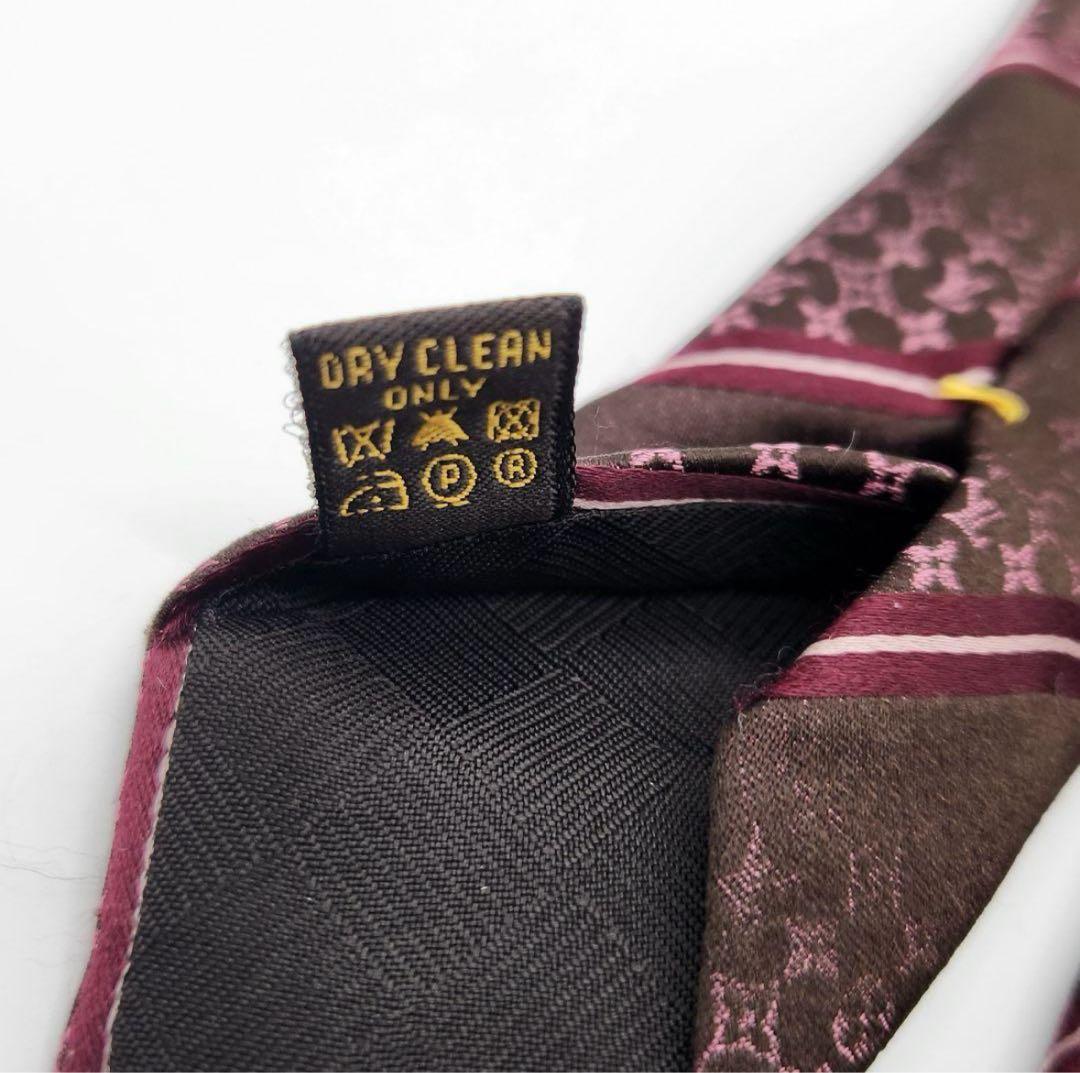 LOUIS VUITTON ルイヴィトン モノグラム　LVロゴ　ネクタイ　美品