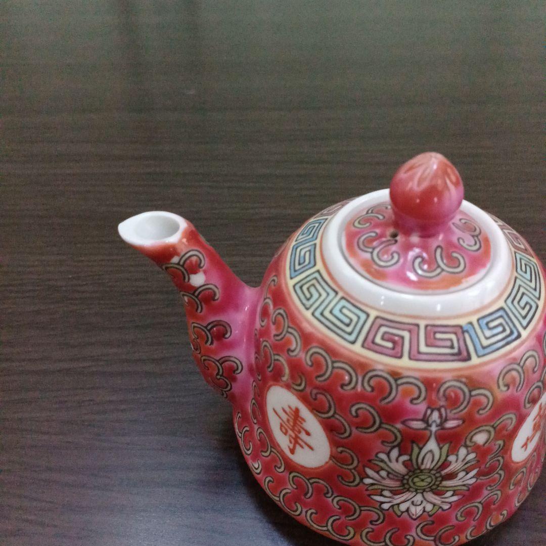 値下げ 景徳鎮 皿 おまけの小さなポット