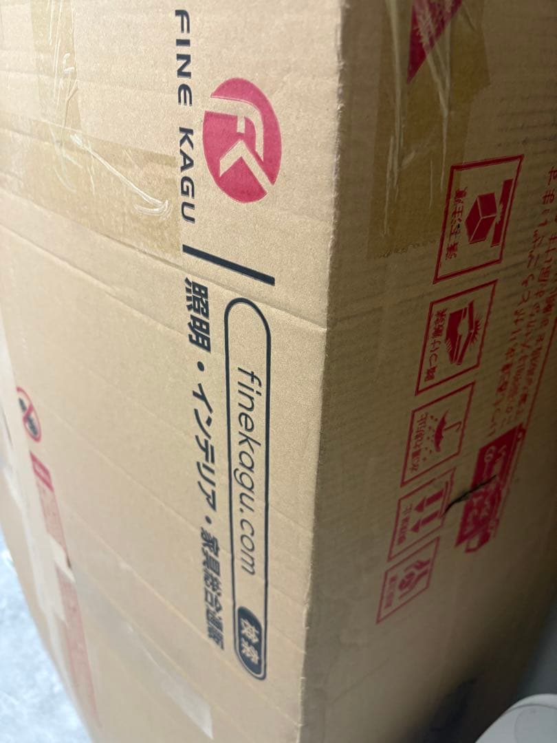 未使用品　VENTOTA FINE KAGUグレー 右2人掛け用　オットマン付き