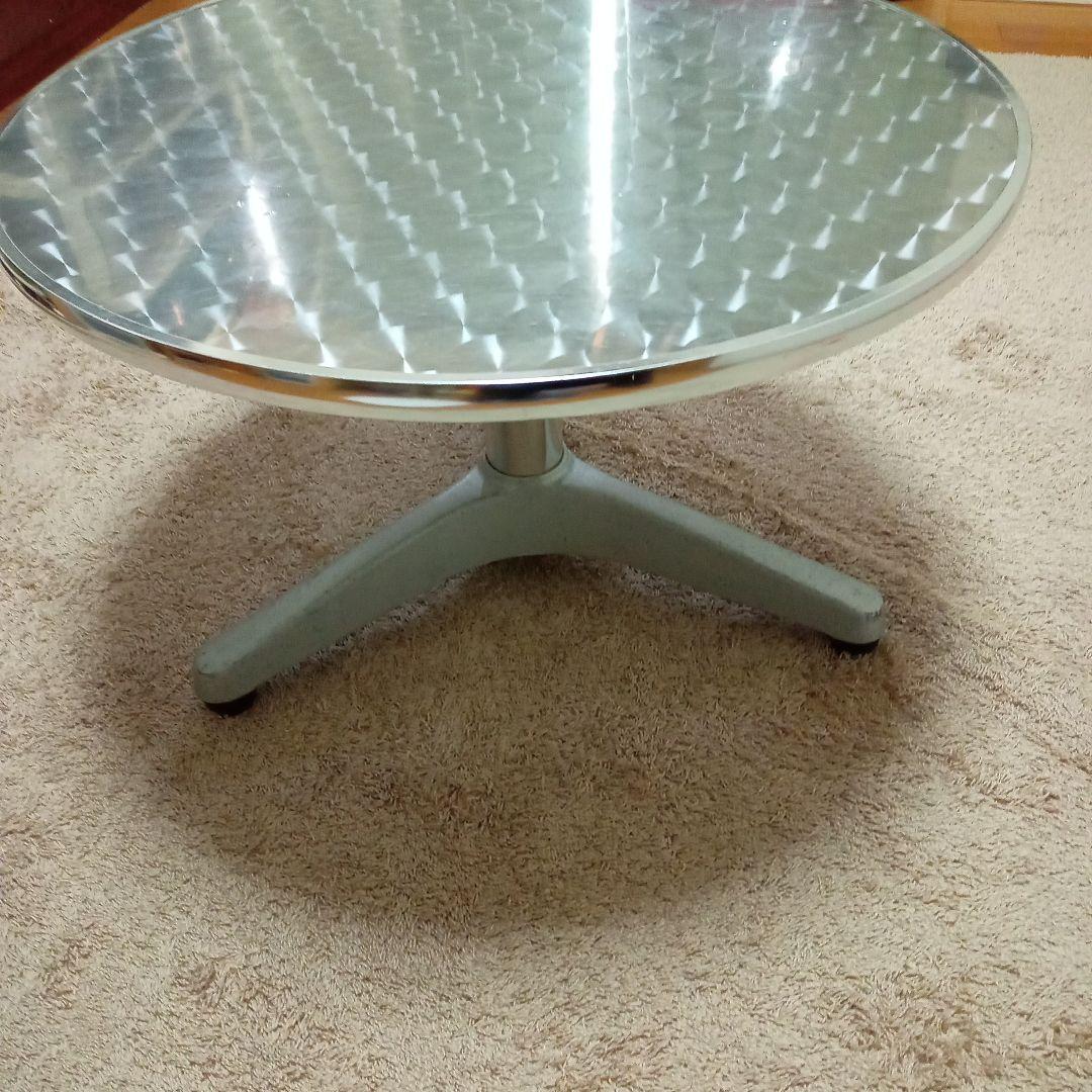 【希少】ヴィンテージアルミテーブル