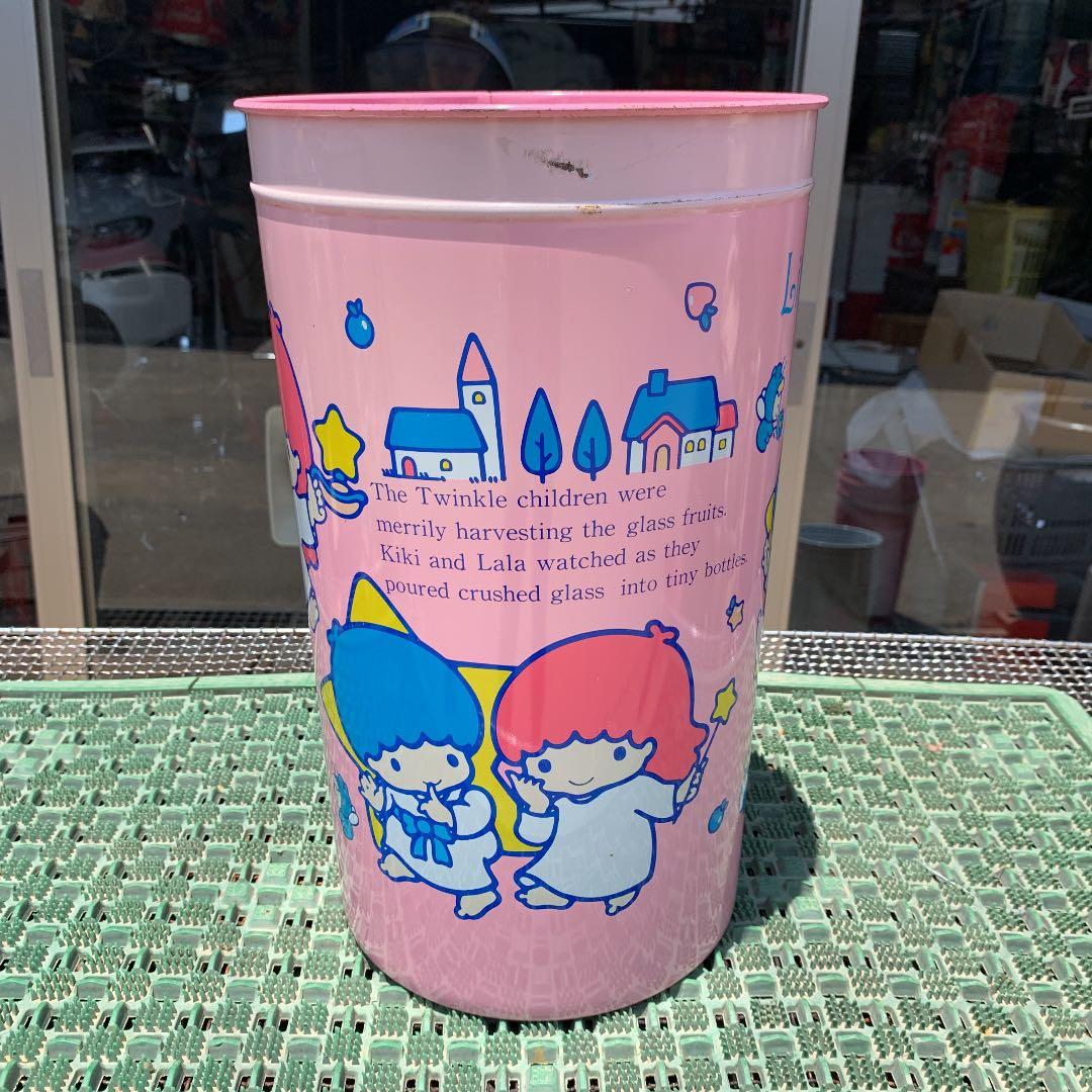 トゥインクルスターズ　キキララ　サンリオ　ゴミ箱　④