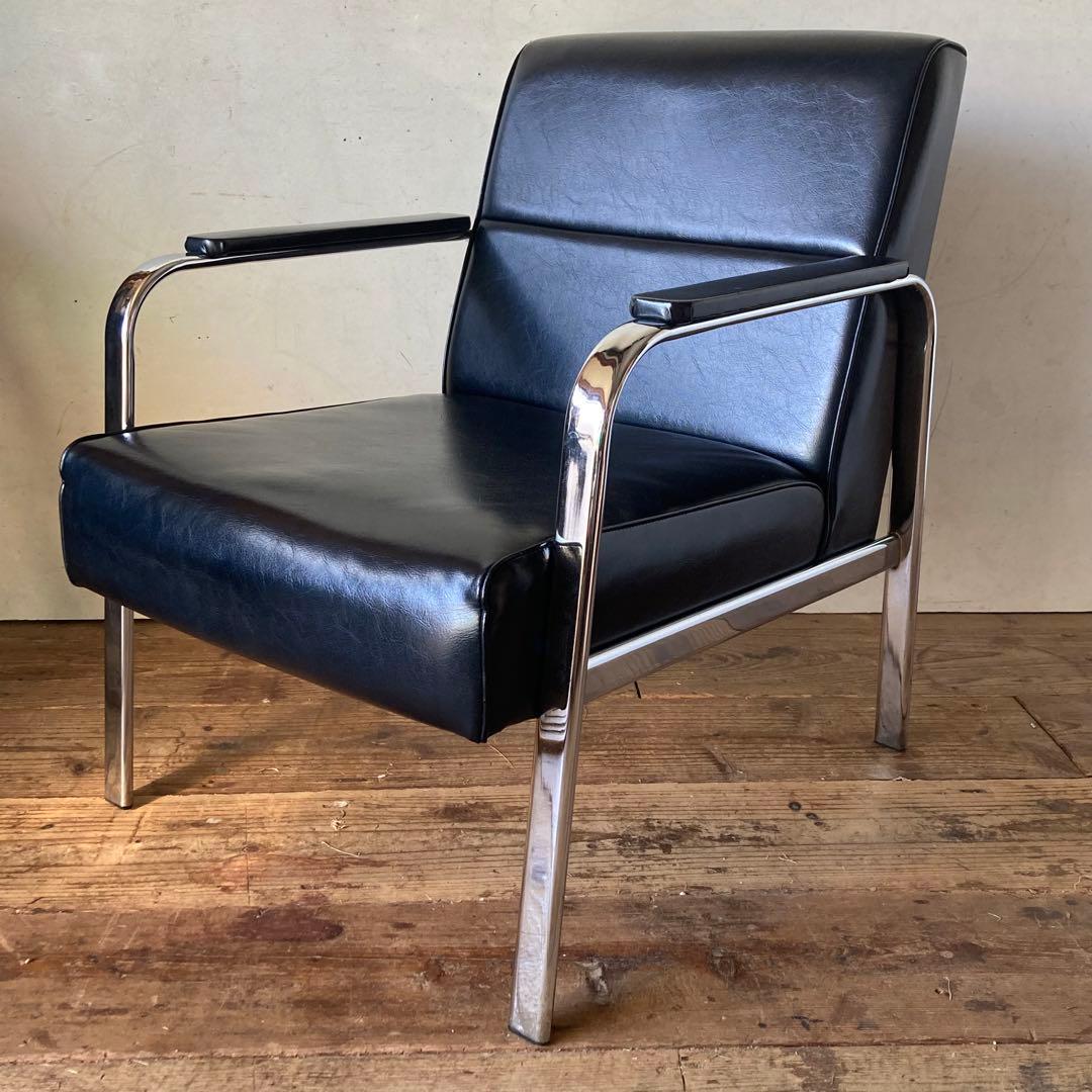 ジャパンヴィンテージ インダストリアル 1人掛け ソファ イージーチェア