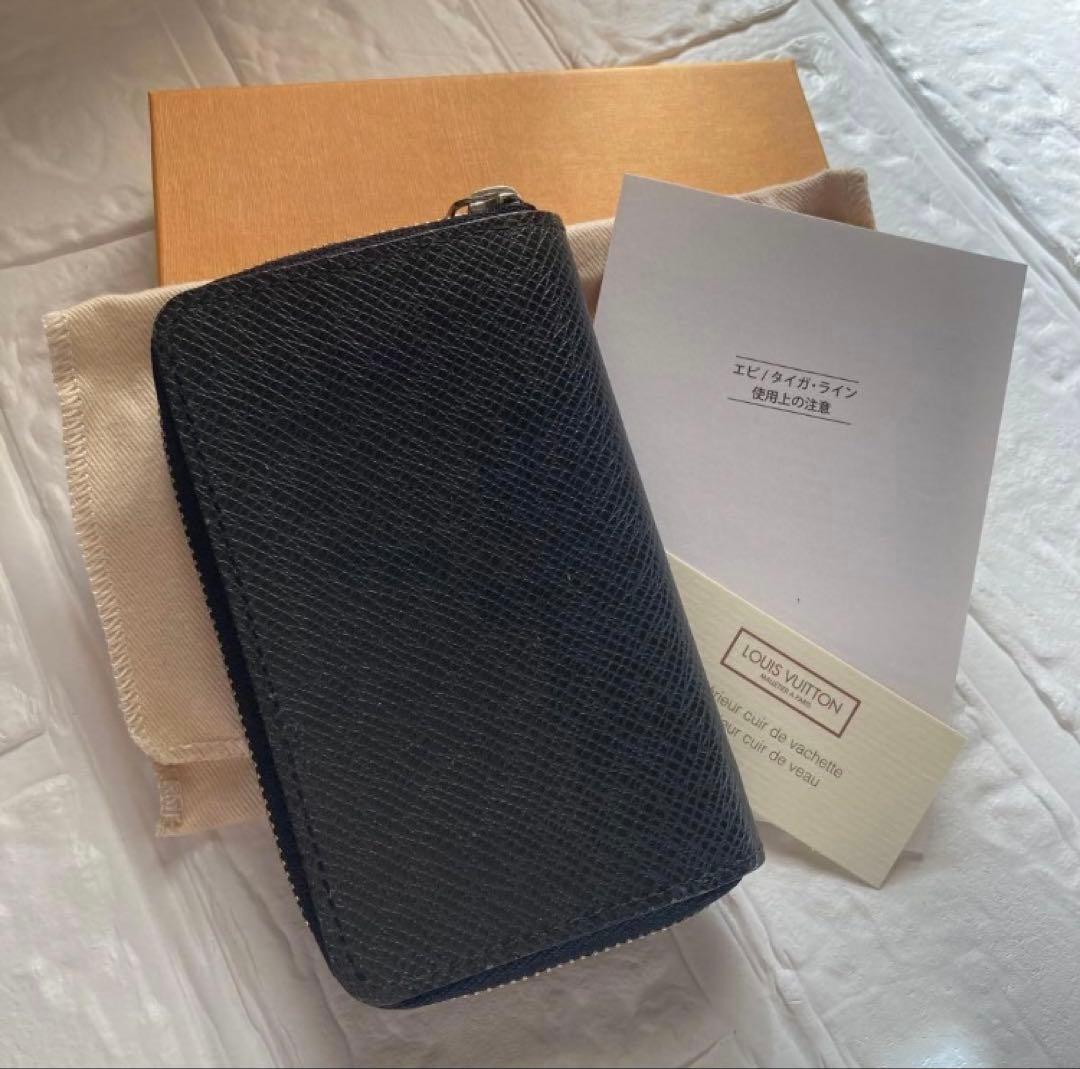 ルイヴィトン　タイガ　ジッピーパース　コンパクトウォレット　アルドワーズ