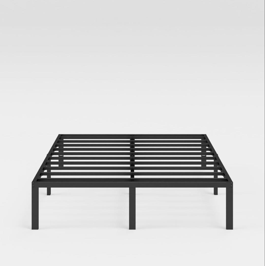 ZINUS Yelena＊ベッドフレーム メタル ブラック ダブル