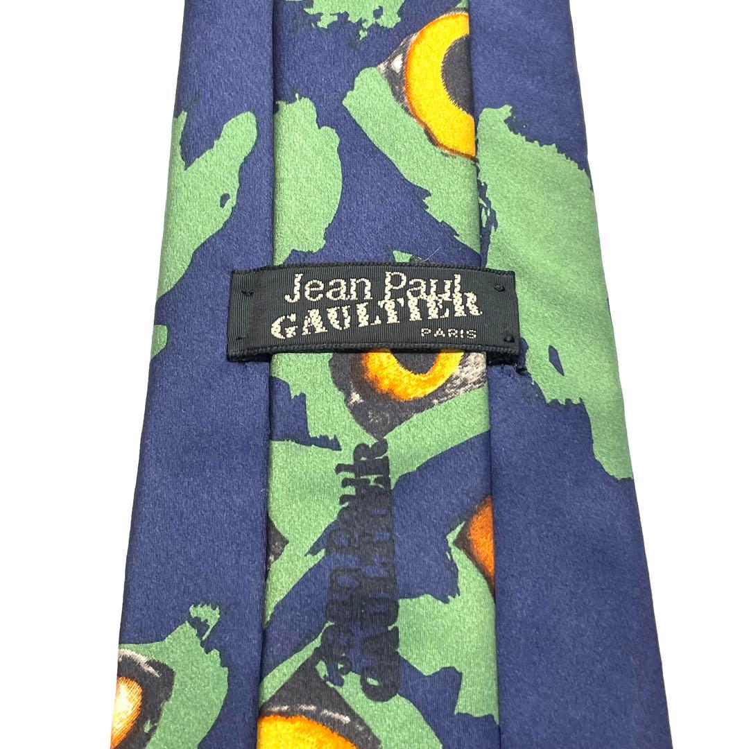 【極美品✨】激レア Jean Paul GAULTIER \"eyes\" tie
