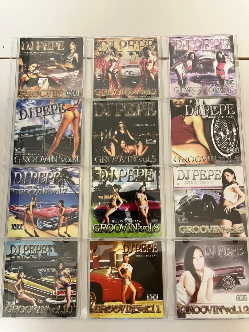 DJ PEPE GROOVIN' シリーズ全12巻セット