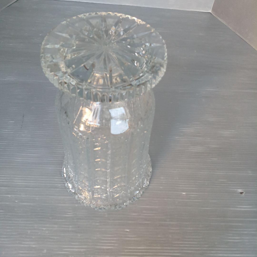 VITRON　ヴィトロメタン　クリスタルガラス　フラワーベース　花瓶