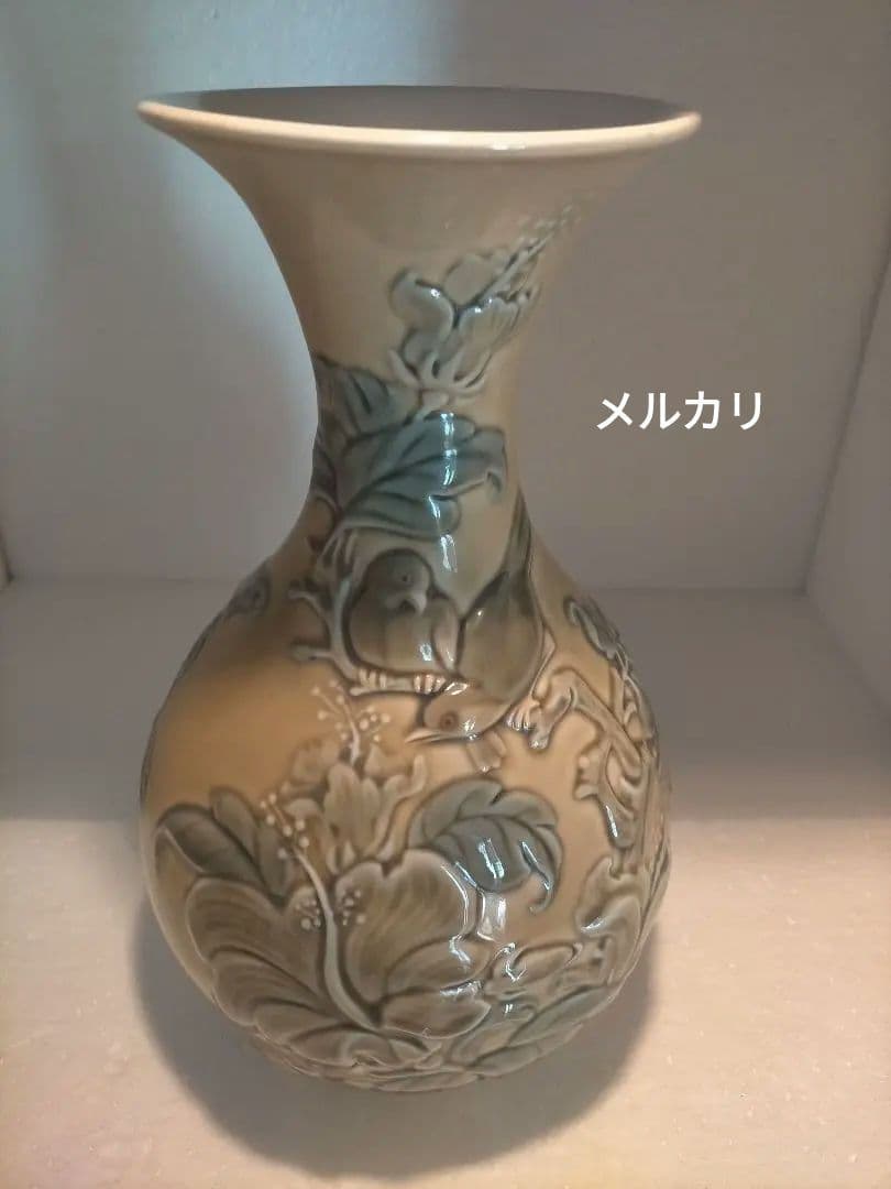 リヤドロ lladro 「sparrows and flowers vase」
